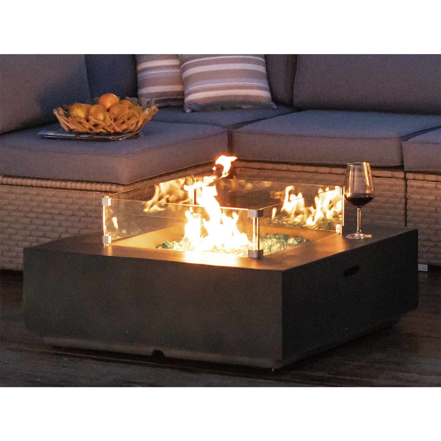 lisdale concrete propane fire pit