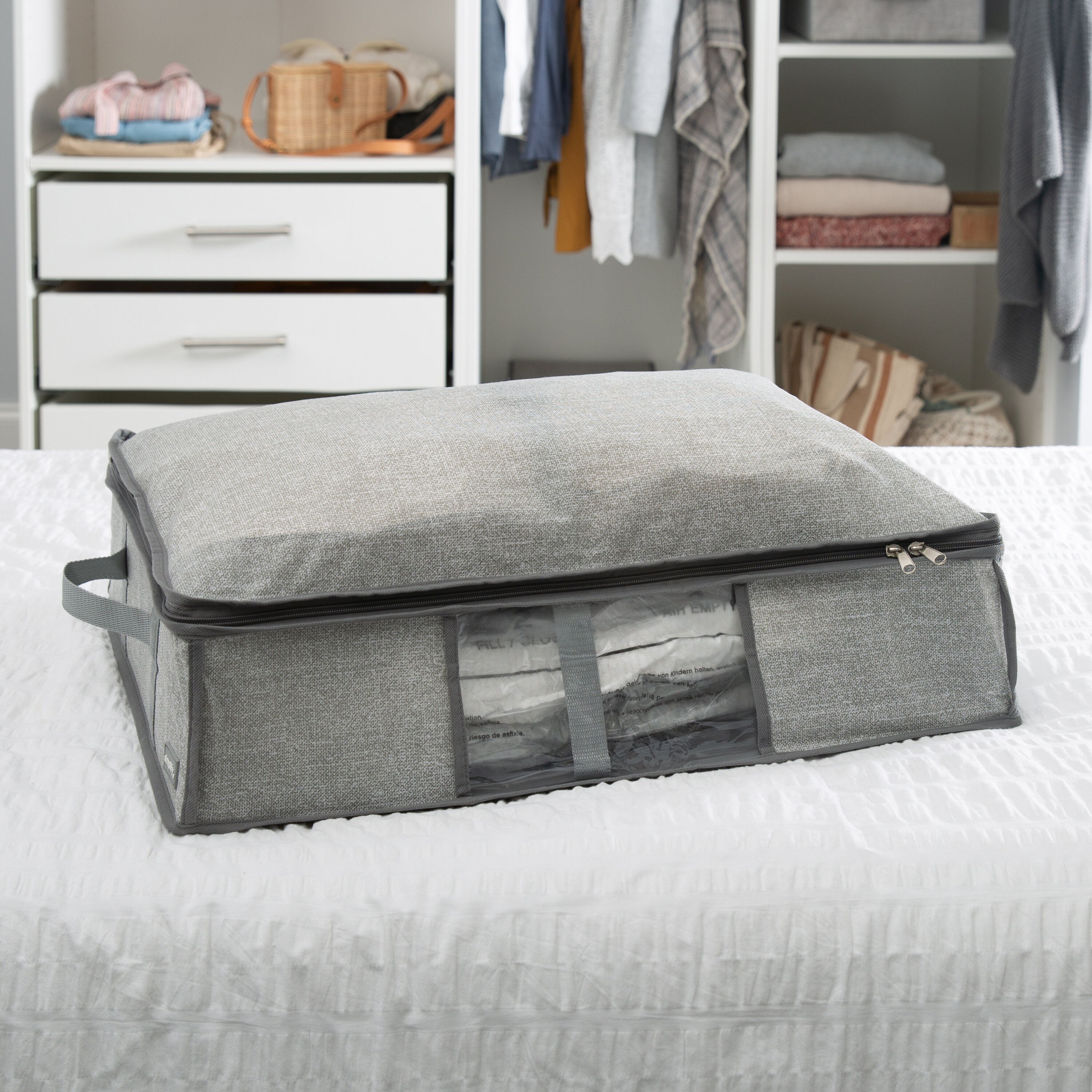 Simplify Vacuum Plastic Underbed Storage Wayfair