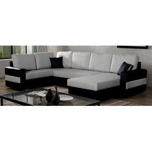 Ecksofa Barlett mit Bettfunktion von Hokku Designs