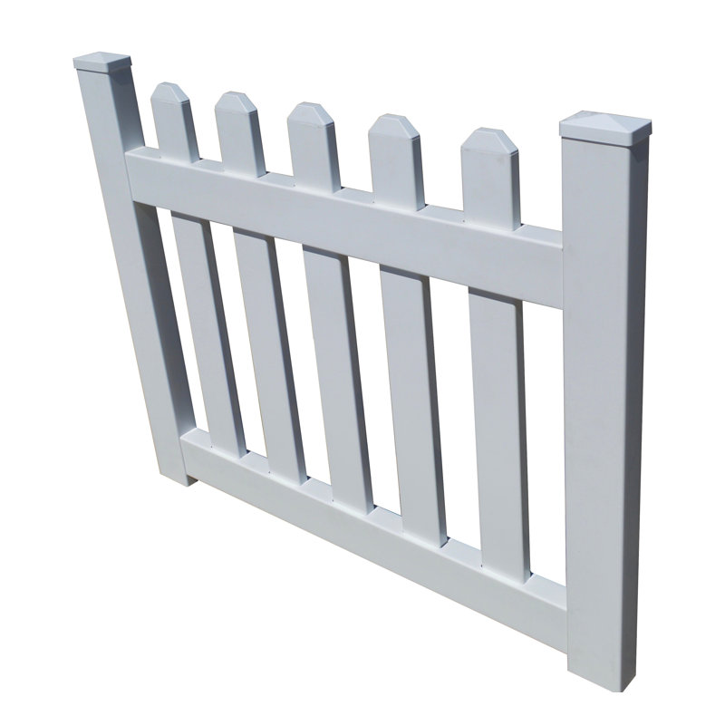 Ez Fence 3 0 Ft H X 3 5 Ft W Vinyl Gate Wayfair