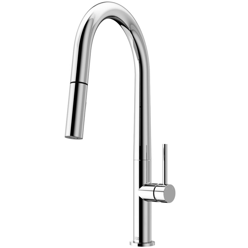 Vigo Greenwich Pull Down Single Handle Kitchen Faucet Reviews