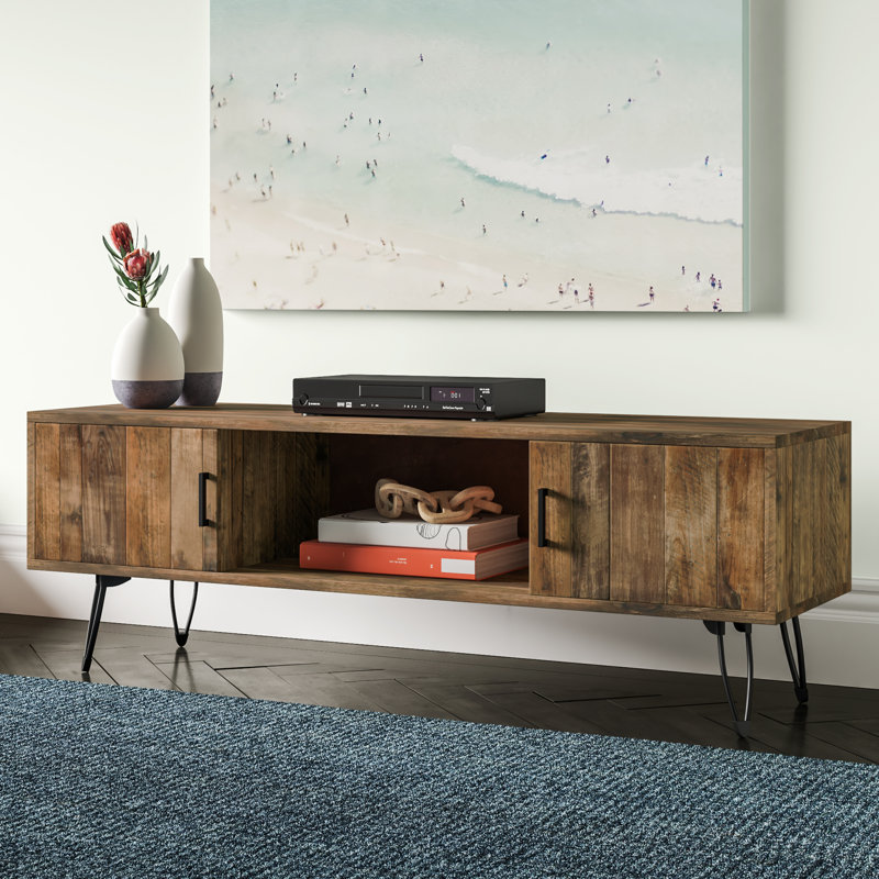 Reubens Solid Wood Tv Stand For Tvs Up To 65 Inches Reviews Joss Main Sheesham wood led tv stand can help you in dealing with a variety of issues, such as external speakers, unwanted wiring etc that come along with this idiot box. reubens solid wood tv stand for tvs up to 65 inches