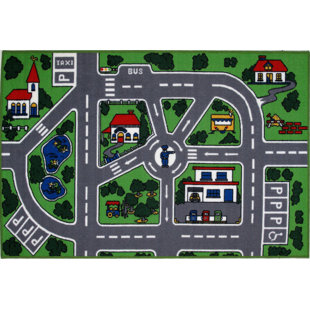 Baby Kids Cars Trucks Trains Rugs You Ll Love Wayfair Corina Little Navigator Area Rug