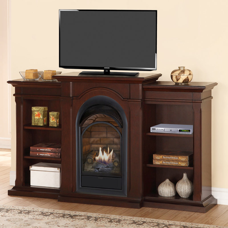 Alcott Hill Vicky Tv Stand For Tvs Up To 39 With Natural Gas