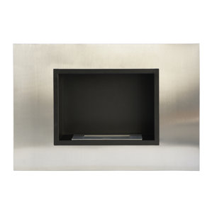 Wall Mount Ethanol Fireplace by Utopia Alley
