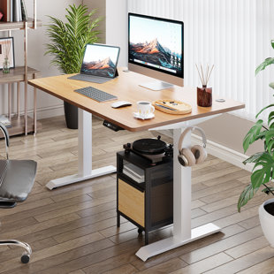 Multi-use Desk Computer Desk Storage Folding Table Movable Large Capacity Home 