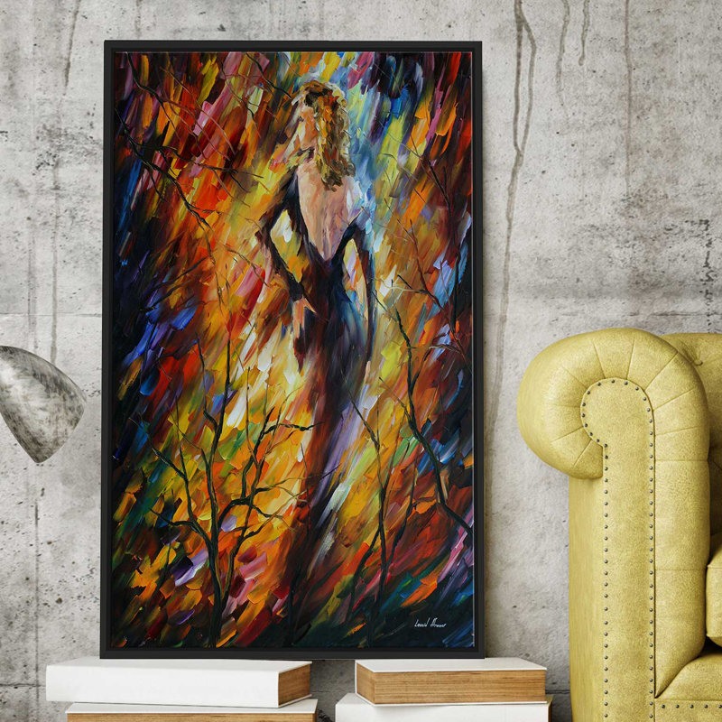 Winston Porter Queen Of Fire Framed Oil Painting Print On