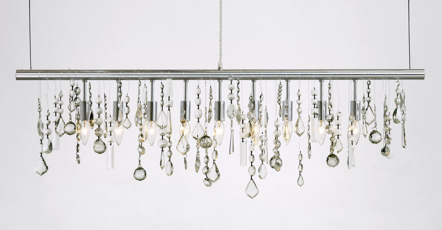 9 Light Crystal Chandelier Reviews Allmodern Default Name