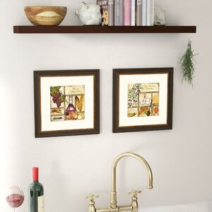 'Italian' 2 Piece Framed Graphic Art Set