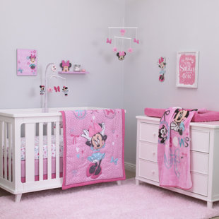 mickey mouse crib sheet set
