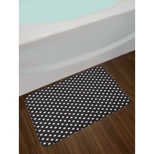 Black Polka Dot Bath Rugs Mats You Ll Love In 2020 Wayfair