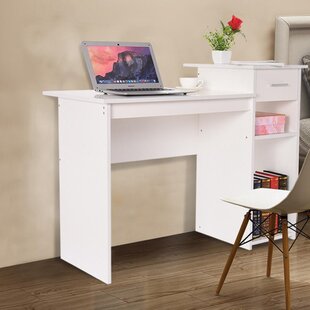 Details about   Wood Modern Computer Desk PC Workstation Study Table Home Office w/CPU Stand 