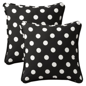 Alsip Outdoor Throw Pillow (Set of 2)