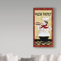 Fat Chef Kitchen Wall Art | Wayfair
