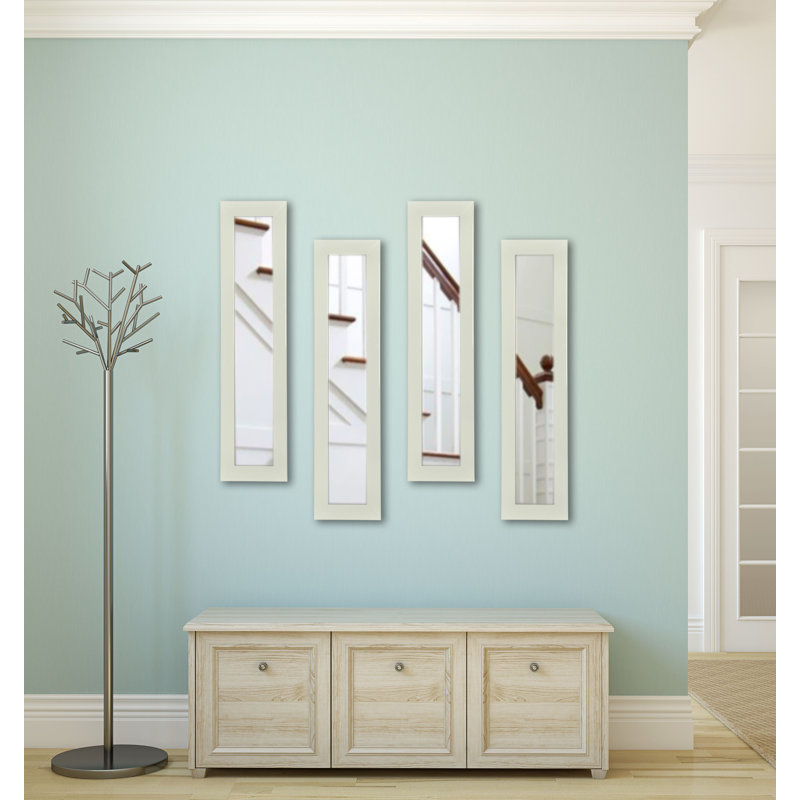 Latitude Run 4 Piece Scioli Modern Contemporary Mirror Set Wayfair