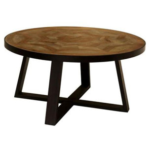 Glen Round Coffee Table In Steel Gray by Home Accents LLC New