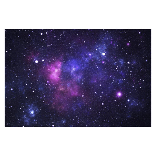 Galaxy 2.9m x 4.32m Textured Matte Peel & Stick Wall Mural East Urban Home
