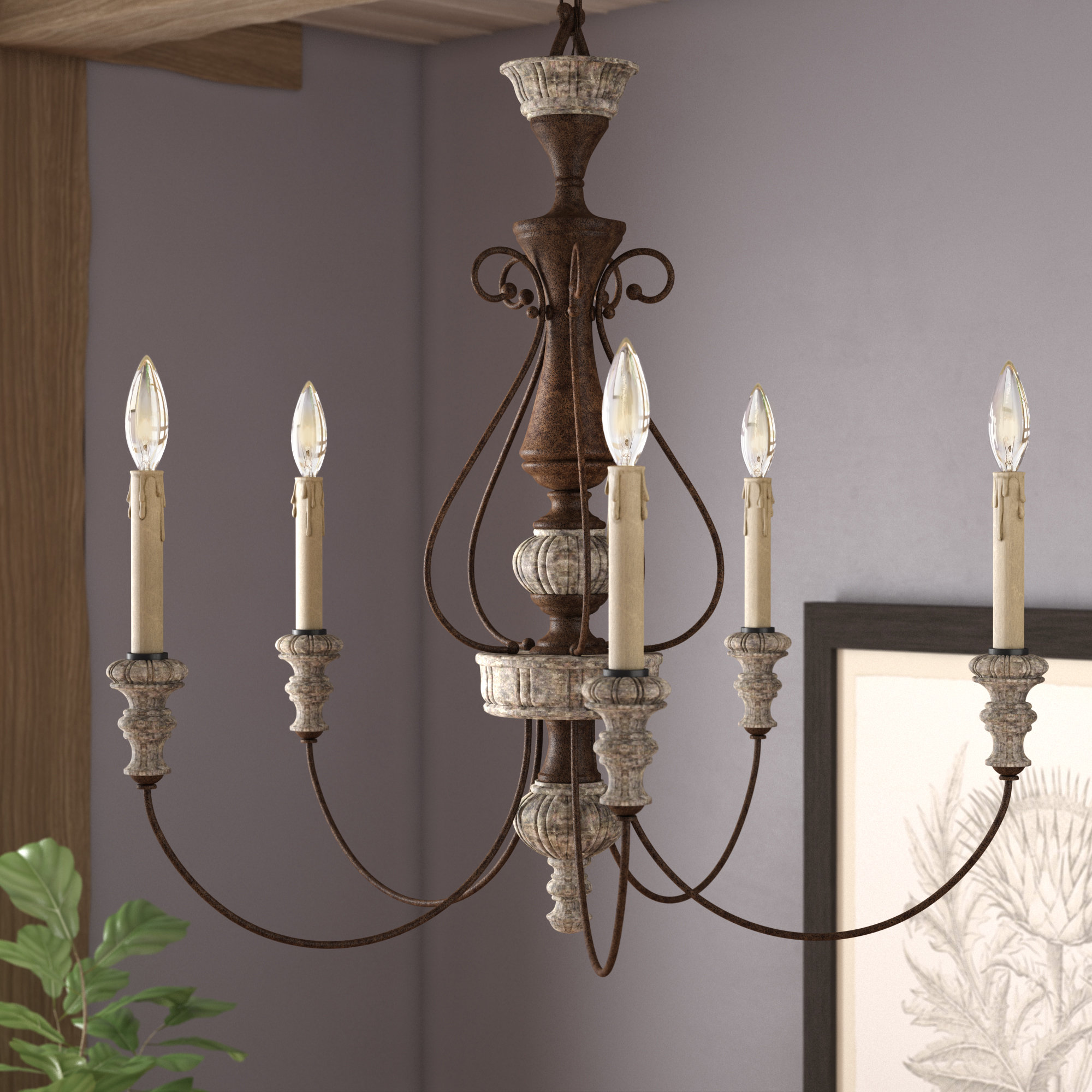 Shanae 5 Light Candle Style Clic Traditional Chandelier Shanae 5 Light Candle Style Clic Traditional Chandelier