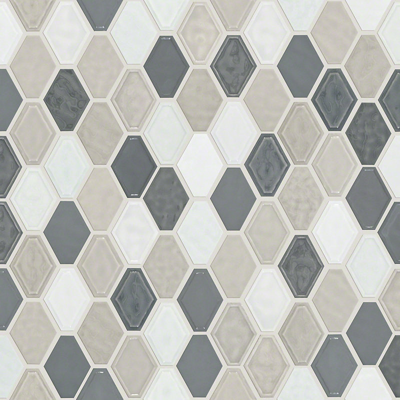 Shaw Floors Victoria Diamond 0 5 X 0 5 Ceramic Mosaic Tile Wayfair