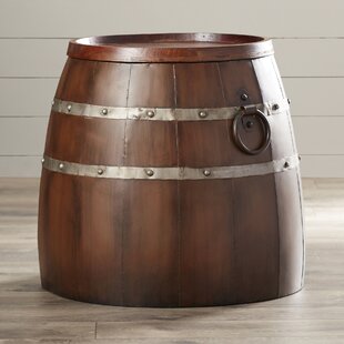 Wicker Barrel Side Table Wayfair