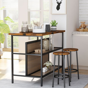 kitchen island cart with chairs