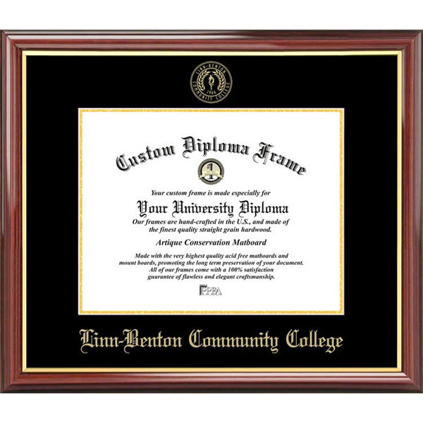 Diploma Frame Deals Linn Benton Community College Petite Picture Frame Wayfair