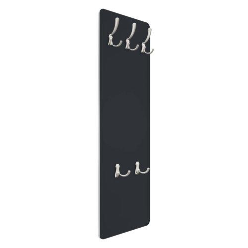 Moon Grey Wall Mounted Coat Rack Symple Stuff