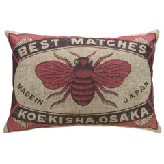 Bumble Bee Throw Pillow Wayfair