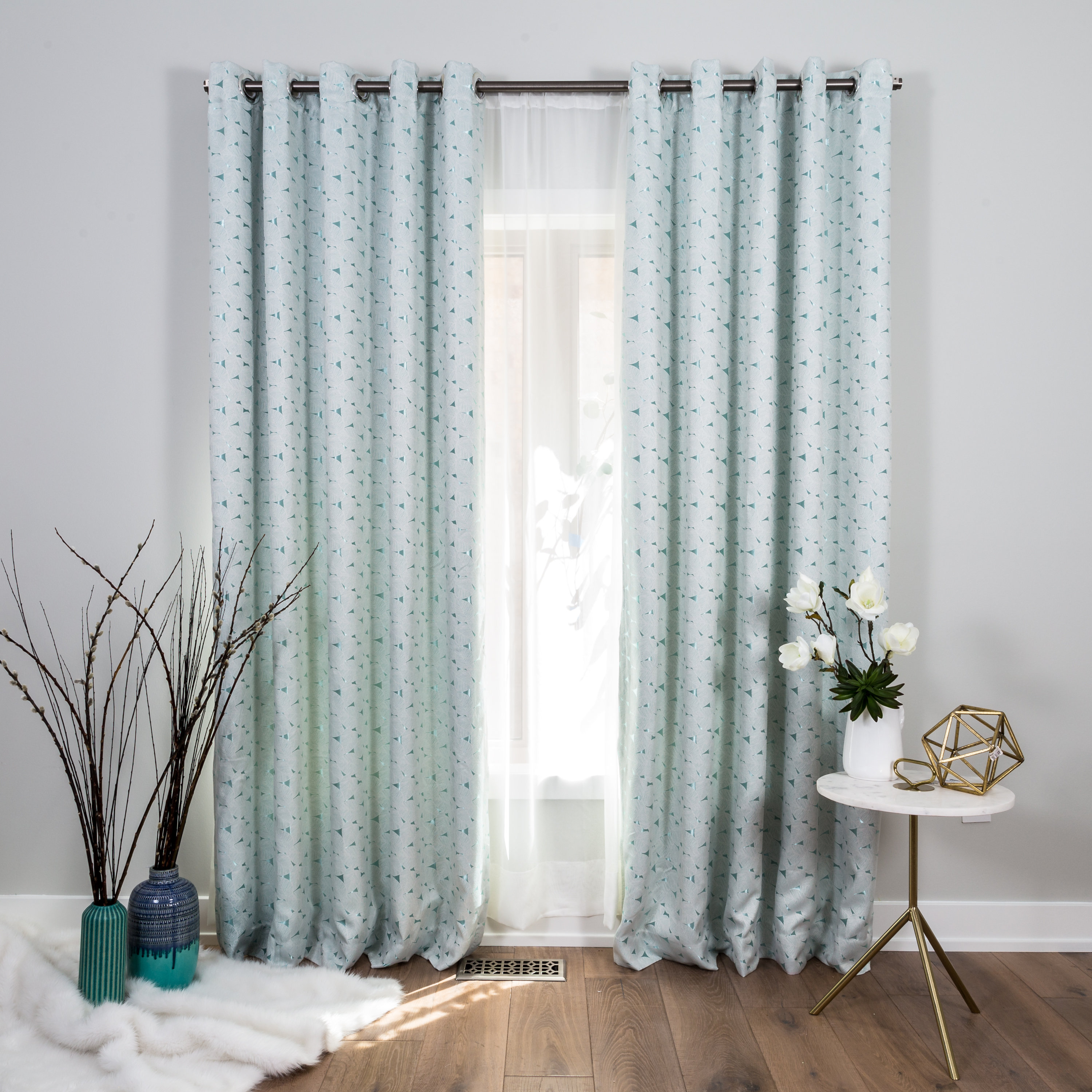 Laude Run Nettles Fl Blackout Thermal Grommet Curtain Blackout Thermal Grommet Curtain