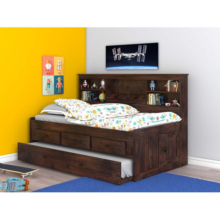 Birch Lane Marea Twin Daybed With Trundle Bookcase And Drawers