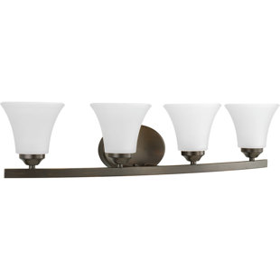 Best Hilary 4-Light Metal Vanity Light By Fleur De Lis Living Wall Lights Hilary 4-Light Metal Vanity Light By Fleur De Lis Living Wall Lights