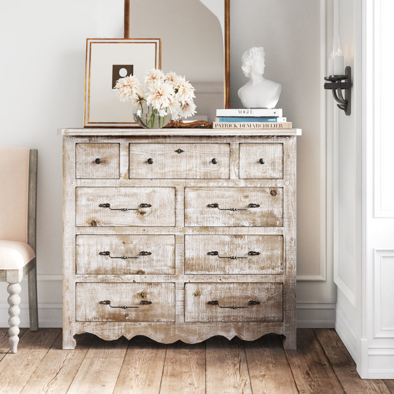 Kelly Clarkson Home Lyra 9 Drawer Double Dresser Reviews Wayfair Lyra 9 Drawer Double Dresser