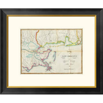 Global Gallery Connecticut New Haven County South 1893 Framed Graphic Art Wayfair