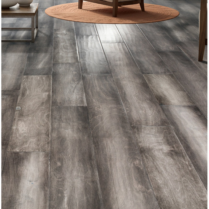 Branton Flooring Collection Munich Birch 3 8 Thick X 5 Wide X Varying Length Engineered Hardwood Flooring Reviews Wayfair