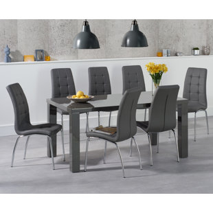 Dining Table With 8 Chairs Wayfair Co Uk