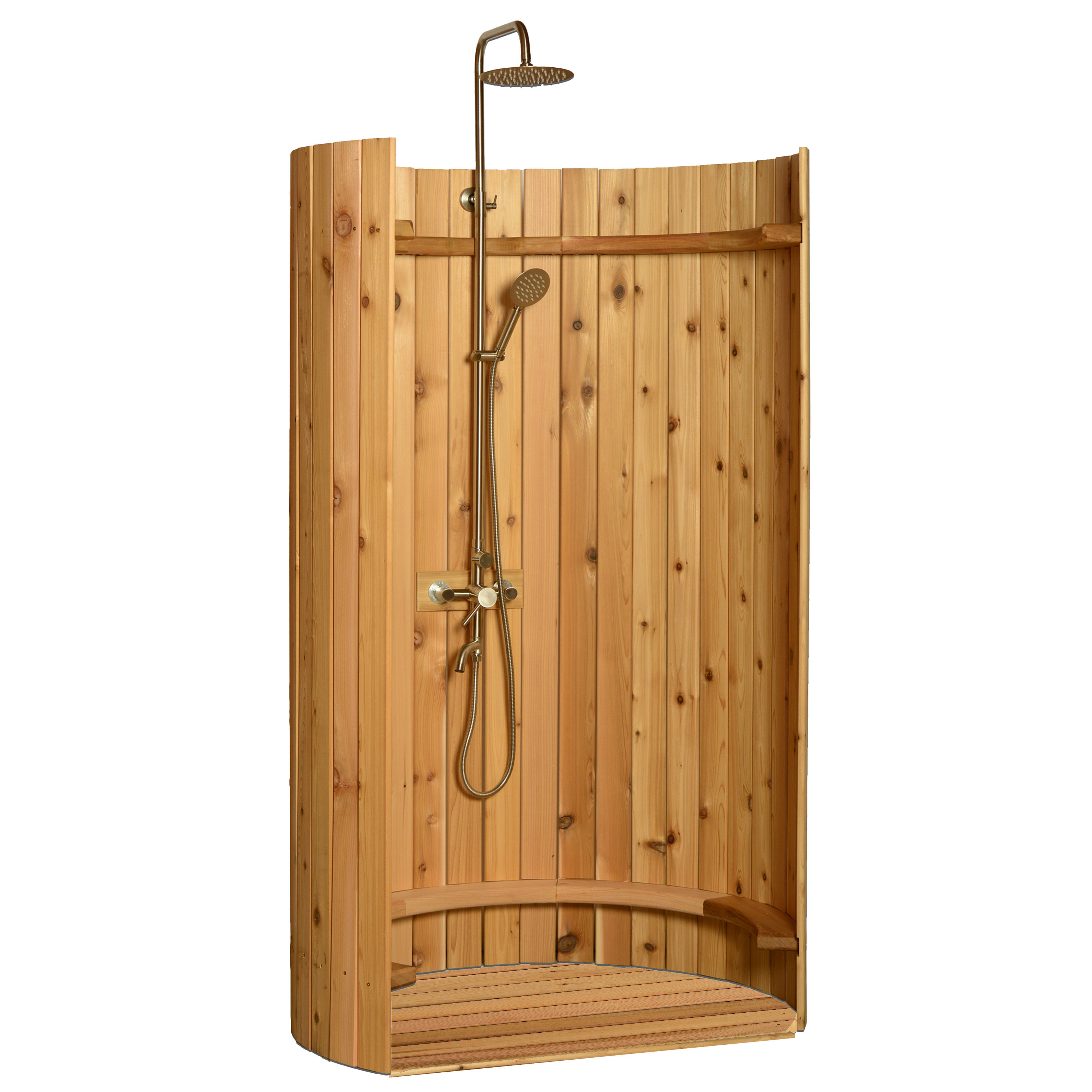 ALEKO 84" H Portable Freestanding Outdoor Shower Wayfair