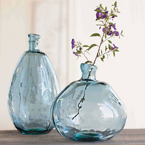 Dovecove Recycled Glass Balloon Table Vase Reviews Wayfair