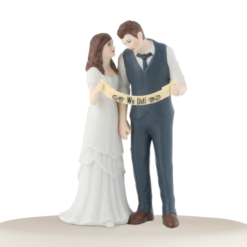 Weddingstar Indie Style Couple Cake Topper Wayfair