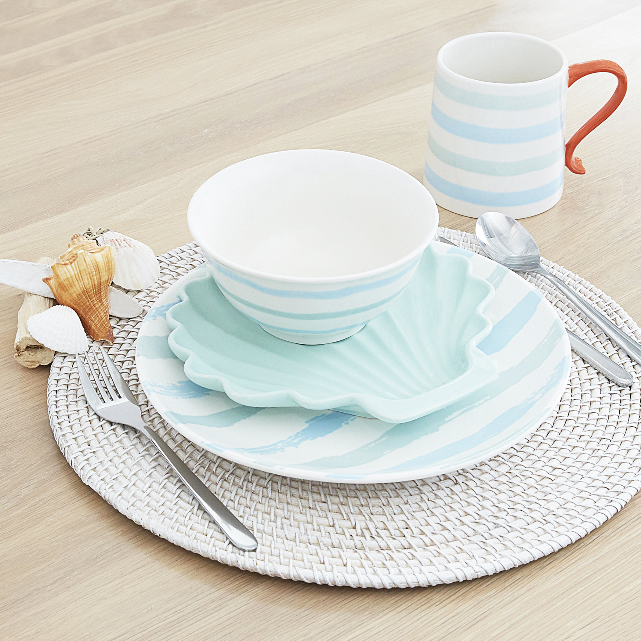 ocean dinnerware