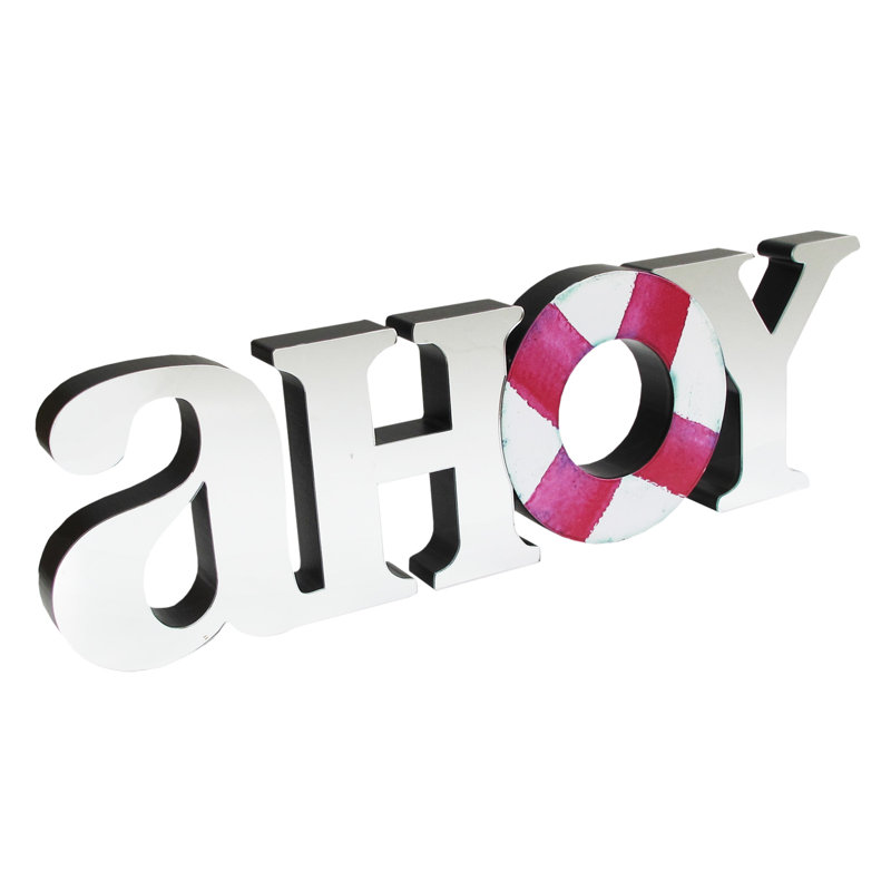 Ahoy Art Word Mirror