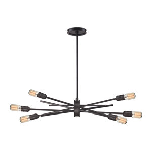 Byler Modern 6-Light Sputnik Chandelier