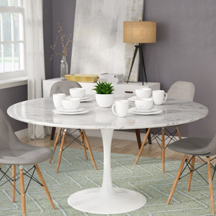 Round Marble Dining Table