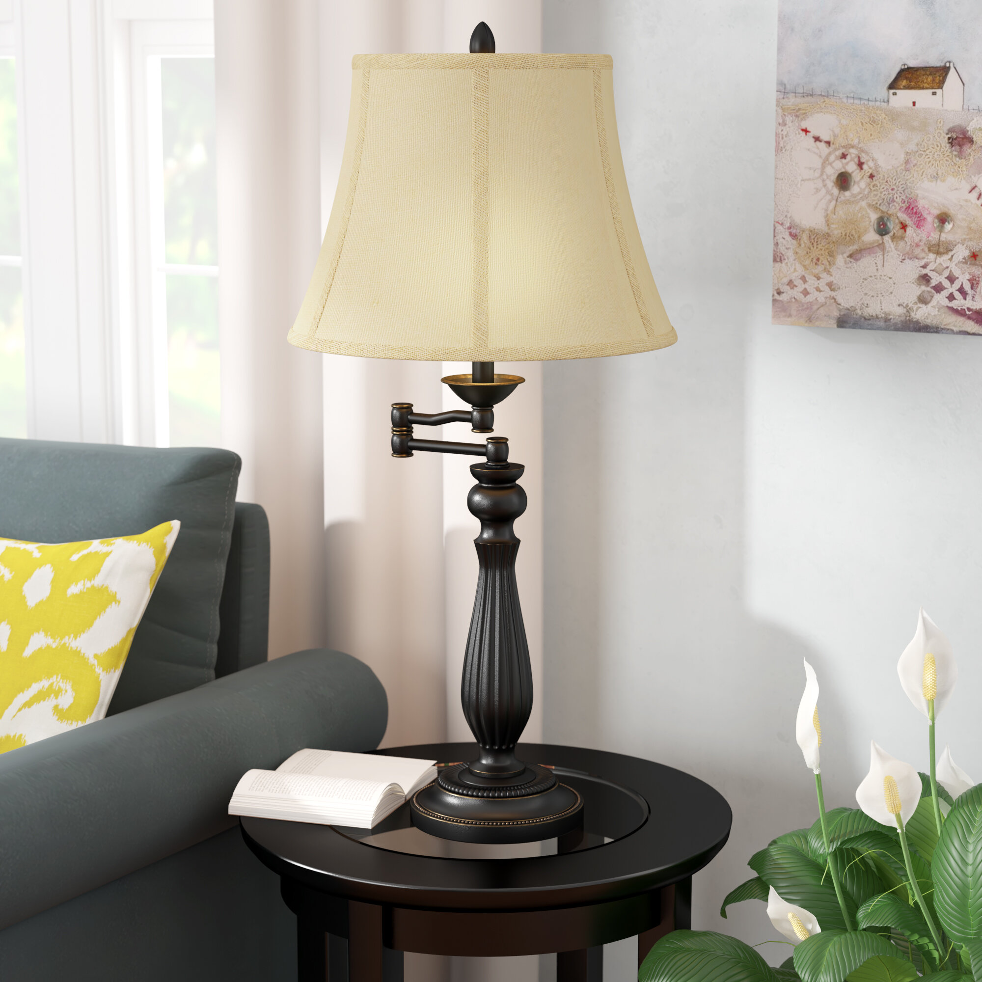 black table lamps for living room