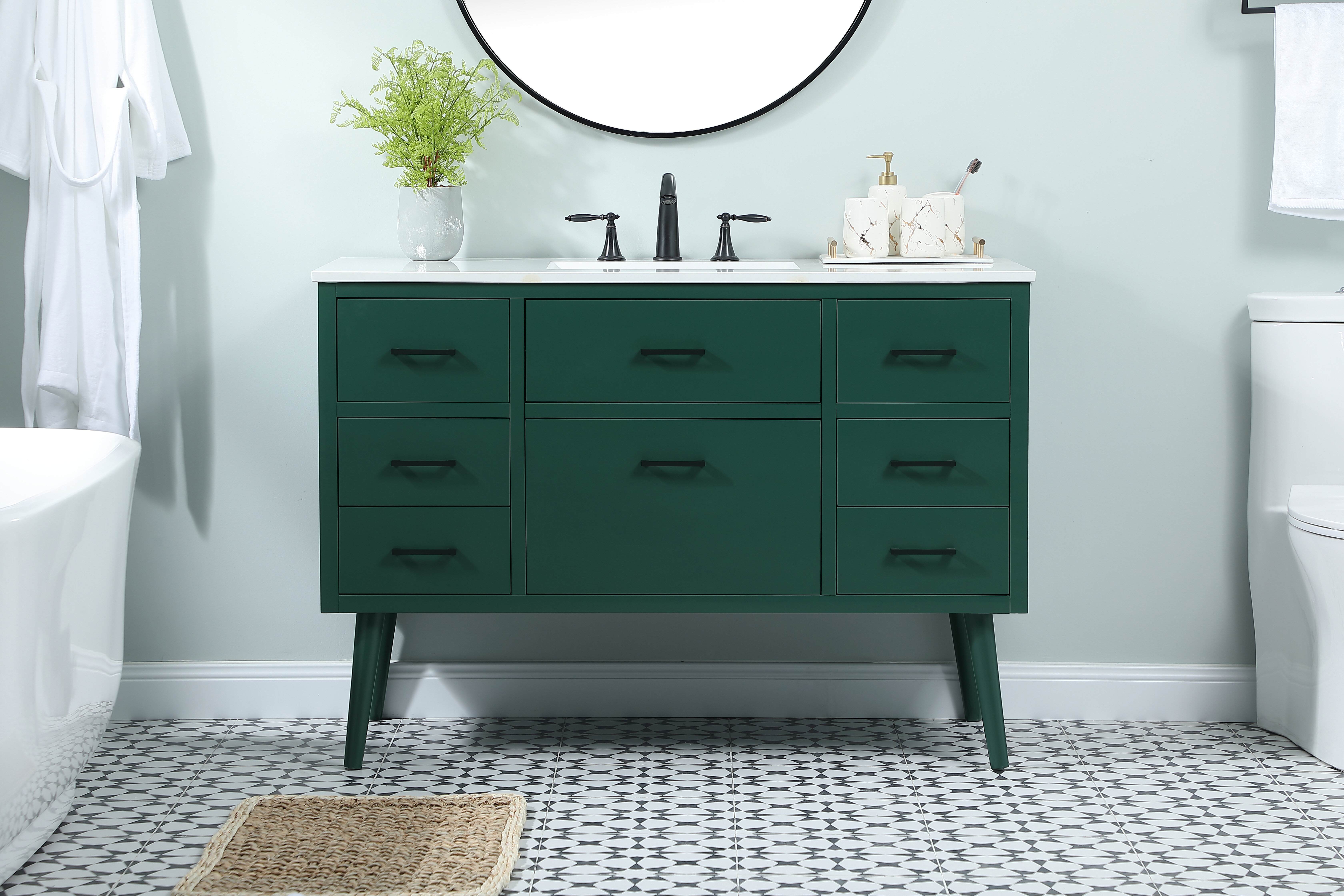 Green Bathroom Vanities Youll Love In 2021 Wayfair