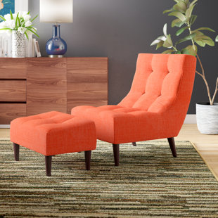 Go to store & view more images Mercury Row Bouck Lounge Chair and Ottoman