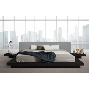Go to store & view more images Wade Logan Carter Upholstered Platform Bed