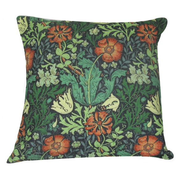 Golden Hill Studio William Morris Throw Pillow Wayfair