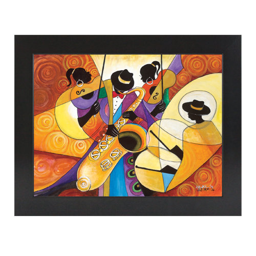 All That Jazz Framed Painting Print