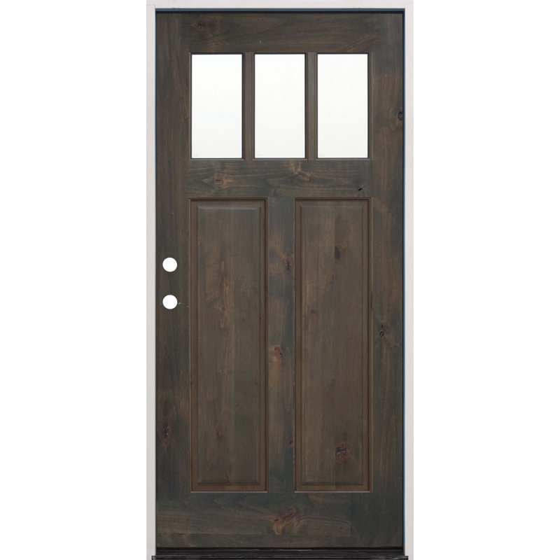 Creativeentryways Shaker Craftsman 3 Lite Ready To Install Wood Creativeentryways Shaker Craftsman 3 Lite Ready To Install Wood