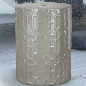 Round Ceramic Garden Stool